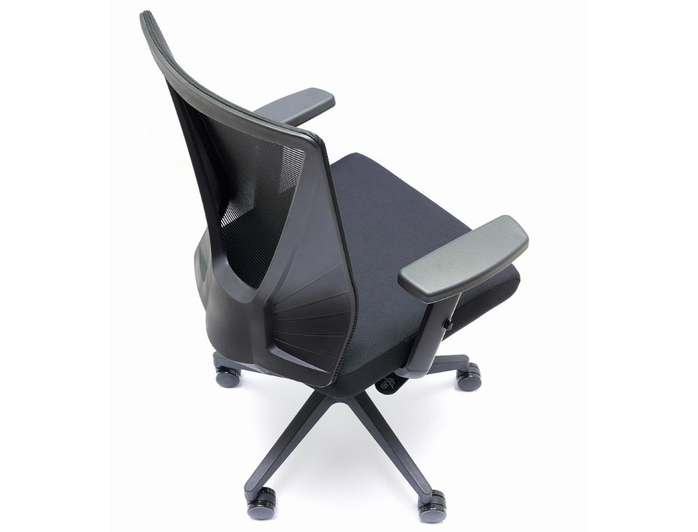SILLA ERGONÓMICA TIRANA NEGRA
